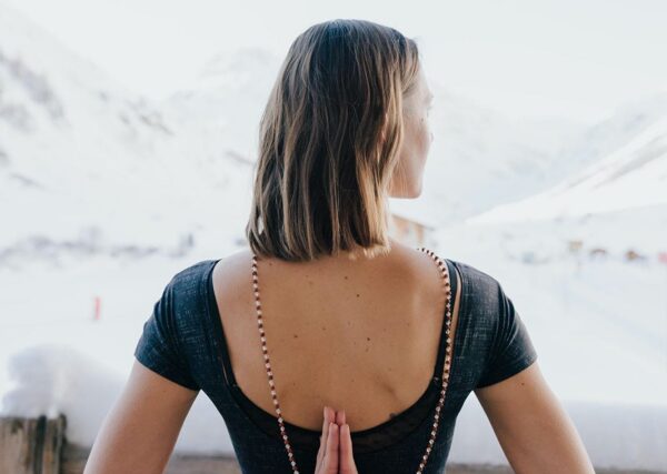 Le Reportage photos du séjour de yoga à Val d'Isère de Visit of my Dream, Stéphanie Bilicz. 9 janvier 2021. Val d'Isère. Savoie. France
